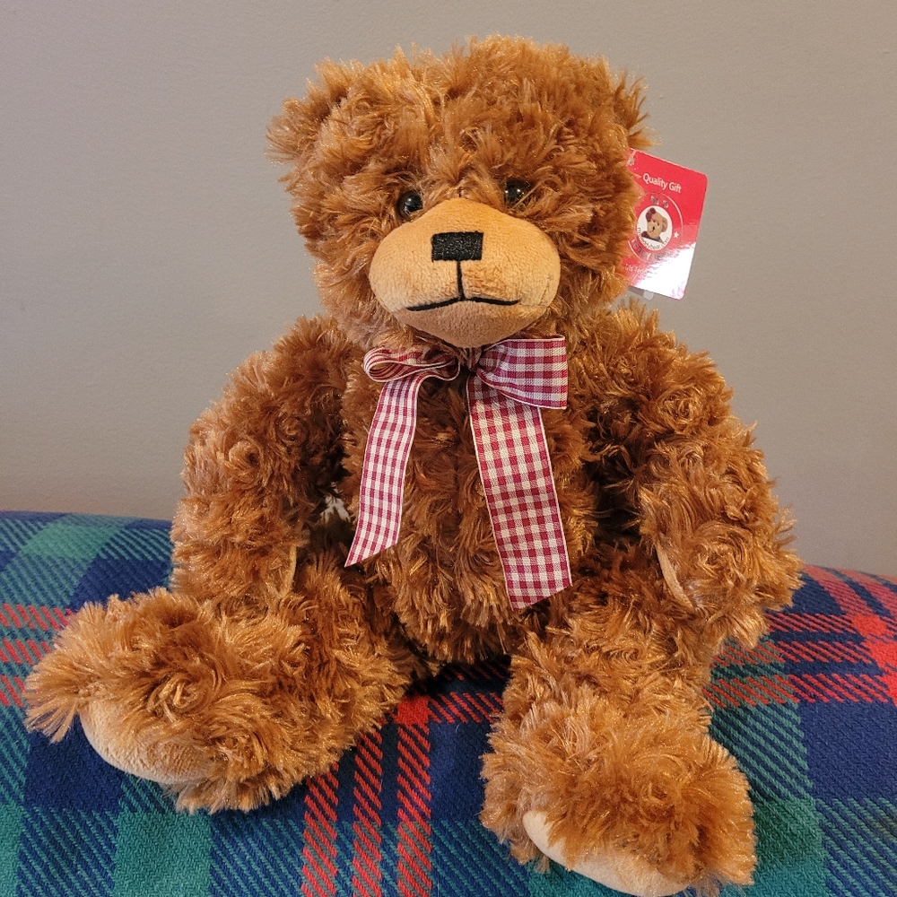 Ms. Teddy Bear Plush  NWT
